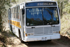 Transporte escolar em Pinhão. 21-08-13.