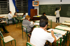 O prazo foi solicitado por diretores de CEEBJAs e coordenadores de Educação de Jovens e Adultos dos Núcleos Regionais de Educação do Paraná. Na foto, CEEBJA de Umuarama.