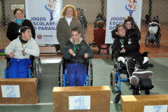 Modalidade é disputada pela primeira vez nos Jogos Escolares do Paraná.