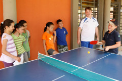 Colégio Estadual do Campo Prefeito Albano Guimarães Martins, em Reserva. 13-03-14.
