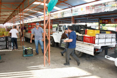 Distribuição da merenda escolar na Cooperativa de Produção e Comercialização dos Agricultores Familiares de Ibaiti (Coompetir). 01-04-14.  