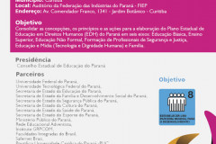 Versão preliminar do Plano Estadual de Educação em Direitos Humanos do Estado do Paraná será entregue nesta segunda-feira.