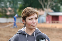 Ampliação do CEEP Curitiba, na foto a professora Patricia de Quadros Ferreira Netto. 06-05-14. 