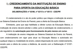 Publicação contém roteiros sobre o credenciamento de instituições de ensino, autorização para funcionamento, reconhecimento de cursos e outros.