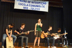 Evento acontece paralelamente aos Jogos Escolares do Paraná- Fase Regional e segue até amanhã (22), com atividades pedagógicas.