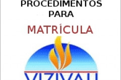 Pocedimentos para matrícula - Vizivali 2014
