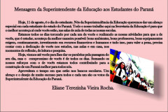 Mensagem para o Dia do Estudante