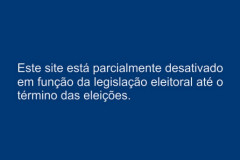 Em razão da legislação eleitoral, as notícias desta página ficarão indisponíveis até que o Tribunal Regional Eleitoral (TRE) oficialize o término das eleições 2014.