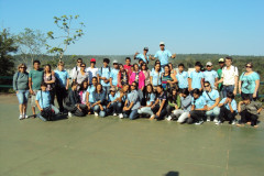 Pais e alunos fazem viagem cultural a Foz do Iguaçu
