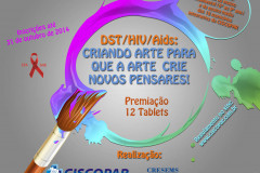 Alunos da rede estadual interessados em participar do concurso promovido pelo Ciscopar têm até dia 31 deste mês para se inscreverem.