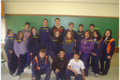 Colégio Estadual Carlos Ventura incentiva troca de cartas permite aprendizagem cultural entre os alunos.