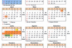 Calendário 2015