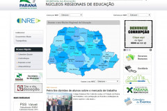 Versão atualizada do site dos NREs, disponível em breve.