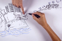 A origem da água potável consumida no Brasil e as consequências do desmatamento e da poluição são o tema da mais recente animação da Secretaria da Educação. 