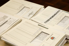 Documentação na Ouvidoria da SEED.