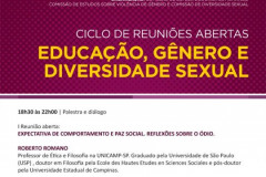 Estão abertas as inscrições para o Ciclo de Reuniões Educação, Gênero e Diversidade Sexual da Ordem dos Advogados do Brasil (OAB) do Paraná.
