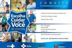 Campanha vai alertar sobre a necessidade da manutenção de hábitos saudáveis, como a alimentação balanceada e a prática periódica de atividades físicas.