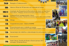 O Centro Estadual de Educação Profissional Agrícola Lysimaco Ferreira da Costa, em Rio Negro, no Sul do Estado, realiza no dia 8 de outubro o 7° Seminário da Juventude do Campo. O evento vai reunir estudantes, pais, agricultores e comerciantes da região para discutir vários temas relacionados à educação no meio rural. 