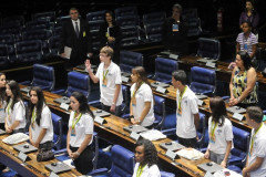 Aluno representa Paraná no Senado Federal