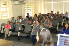 A Secretaria de Estado da Educação realizou palestras, nessa quinta-feira (10) e sexta-feira (11), palestras e cursos de capacitação para o processo de Coleta Seletiva Solitária e combate aos focos de proliferação do mosquito Aedes aegypti transmissor da dengue, zika e febre chikungunya.