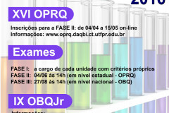 Olimpíada Paranaense de Química abre inscrições