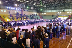 Alunos e professores de várias escolas participaram nesta segunda-feira (2) da abertura da fase regional de Curitiba dos Jogos Escolares do Paraná (Jeps), que vão até 8 de maio