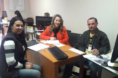 296 novos profissionais da educação nomeados pelo governador Beto Richa no final de abril tomam posse nesta segunda (2) e terça-feira (3). Na foto, posse no NRE de Laranjeiras do Sul.