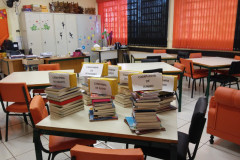 O Colégio Estadual Pedro Américo, em Serranópolis do Iguaçu, região Oeste do Estado, inovou ao tornar a biblioteca um espaço para lazer e cultura aberto a toda a comunidade