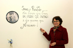 Mensagem da secretária de Estado da Educação, professora Ana Seres, aos funcionários da rede estadual de ensino em homenagem ao Dia do Funcionário, que acontece em 7 de agosto.