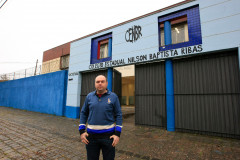 No bairro Seminário, também na Capital, a parceria entre o Colégio Estadual Nilson Baptista Ribas com a população resultou na revitalização do muro da escola, que ganhou pintura nova