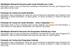 Desde o início do ano, o Governo do Estado já depositou R$ 50,5 milhões para cobertura de despesas de manutenção, pequenos reparos e compra de itens de limpeza e consumo, por exemplo. Os recursos O Fundo é encaminhado para as 2,1 mil unidades da rede estadual. Só não recebe quem deixou de prestar contas dos gastos. A comunidade pode acompanhar a prestação de contas pelo site http://www.consultaescolas.pr.gov.br/consultaescolas/ 