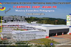 Objetivo é promover interação entre escola e comunidade e troca de experiência entre alunos e profissionais que atuam na área. Evento começa sexta (21).