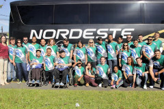 Uma delegação de 64 atletas e técnicos embarcou nesta segunda-feira (21) para São Paulo onde serão realizadas as Paralímpiadas Escolares 2016, entre os dias 22 e 25 de novembro. O evento acontecerá no Centro de Treinamento Paralímpico, inaugurado recentemente e com capacidade para 15 modalidades. Cerca de mil atletas de 12 a 17 anos de 24 estados e do Distrito Federal devem participar.