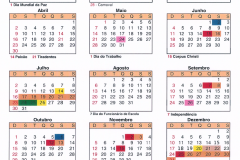 Um milhão de estudantes matriculados nas escolas da rede estadual de ensino começam as aulas em fevereiro e encerram atividades no dia 20 de dezembro.