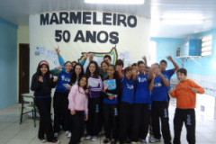 Escola realiza exposição para 50 anos de Marmeleiro
