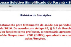 PSS – LAUDO MÉDICO