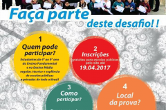 A Olimpíada Internacional Matemática Sem Fronteiras está com inscrições abertas para estudantes do ensino fundamental e médio até o dia 19 de abril. Elas são gratuitas para a rede pública e devem ser feitas pelas próprias instituições de ensino, que designam um professor como responsável pelas atividades.