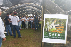 O “Dia do Campo” reuniu mais de 400 estudantes de escolas da rede estadual, municipal e particular da região que conheceram os projetos e atividades desenvolvidas na escola
