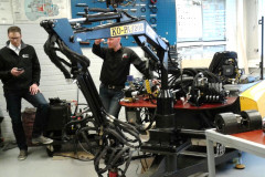 A secretária de Estado da Educação, professora Ana Seres, e a chefe do Núcleo Regional de Educação de Telêmaco Borba, Sueli Aparecida Martins, integraram uma missão técnica e pedagógica composta por diversas autoridades públicas da área da educação do município de Ortigueira e executivos da indústria Klabin de Papel e Celulose