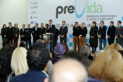 O governador Beto Richa abriu nesta segunda-feira (26) no Palácio Iguaçu, em Curitiba, a Semana Estadual de Prevenção ao Uso Indevido de Drogas Lícitas e Ilícitas (Previda)