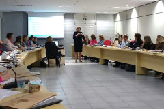 A secretária de Estado da Educação, professora Ana Seres, reuniu nesta terça (11) e quarta-feira (12), em Cascavel (Oeste), com os 32 chefes dos Núcleos Regionais de Educação para tratar de assuntos administrativos, pedagógicos e de infraestrutura.