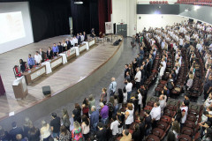 Os Núcleos Regionais de Educação (NREs) de Foz do Iguaçu, Toledo, Goioerê e Umuarama prestaram, nesta semana, homenagens a funcionários e ex-funcionários que ajudaram a construir parte da história da educação pública no Paraná