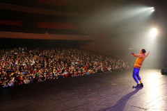 Estudantes de escolas públicas estaduais de Curitiba assistiram nesta terça-feira (29), no Teatro Guaíra, em Curitiba, a primeira exibição da peça “Um jeito simples de entender seus direitos”