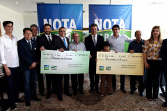 A Associação de Pais e Amigos dos Excepcionais de Cascavel, que tem 456 alunos e atende a 4,7 mil pessoas só na área da saúde, levou o maior prêmio de outubro do Nota Paraná