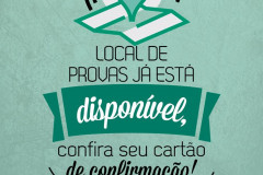 J&aacute; est&atilde;o dispon&iacute;veis para consulta os locais em que os estudantes far&atilde;o o Exame Nacional do Ensino M&eacute;dio (Enem) 2017. As informa&ccedil;&otilde;es podem ser acessadas no site <strong><a href="http://enem.inep.gov.br/participante/#!/inicial" target="_blank">enem.inep.gov.br/participante/#!/inicial</a></strong>. Para conferir o local de prova, &eacute; necess&aacute;rio digitar o n&uacute;mero do CPF e a senha cadastrada durante a inscri&ccedil;&atilde;o.<br />