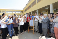 O governador Beto Richa entregou nesta quarta-feira (25) as obras de reconstrução do Colégio Estadual Professor Sílvio Tavares, o maior e mais antigo de Cambará, no Norte Pioneiro