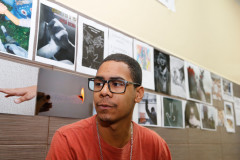 “Com essa temática nós podemos conscientizar muitas pessoas, não só os estudantes, ou quem passa pela escola, mas a comunidade como um todo, porque sabemos que ainda existem casos de discriminação contra o povo negro inserido no nosso cotidiano”, disse o estudante Wesley Matheus Bernardes da Silva, 19 anos, do 4° ano do curso de meio ambiente.