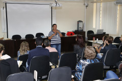 Secretaria Estadual de Educação do Paraná; Auditório da SEED, novos ouvidores da Secretaria de Educação participam de reunião. 22-03-18. Foto: Hedeson Alves