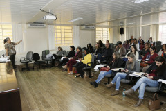 Secretaria Estadual de Educação do Paraná; Curso de Formação Inicial e Continuada no auditório da SEED. 17-04-18. Foto: Hedeson Alves