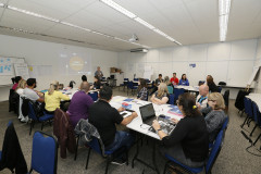 Secretaria Estadual de Educação do Paraná; Curso de empreendedorismo no SEBRAE para professores e técnicos dos núcleos regionais de educação. 24-04-18. Foto: Hedeson Alves